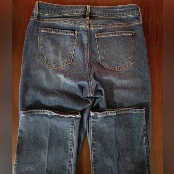 Old Navy Midrise Kicker boot cut jeans size 10 tall - Picture 1 of 5